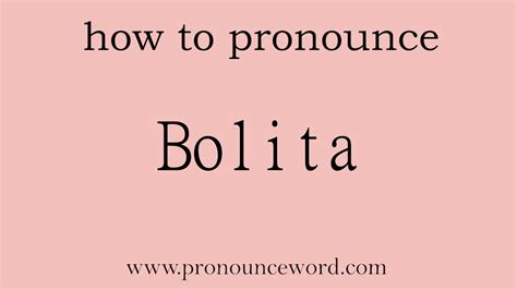 bolitas translation in English .